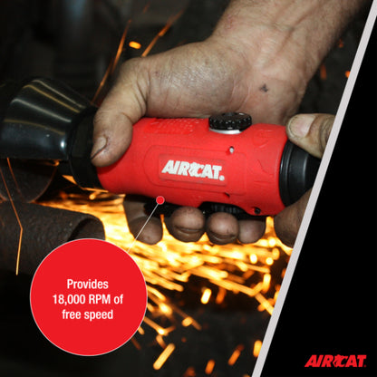 AirCat 6520 Composite Reversible Cut-off Tool, Small, Red/Black
