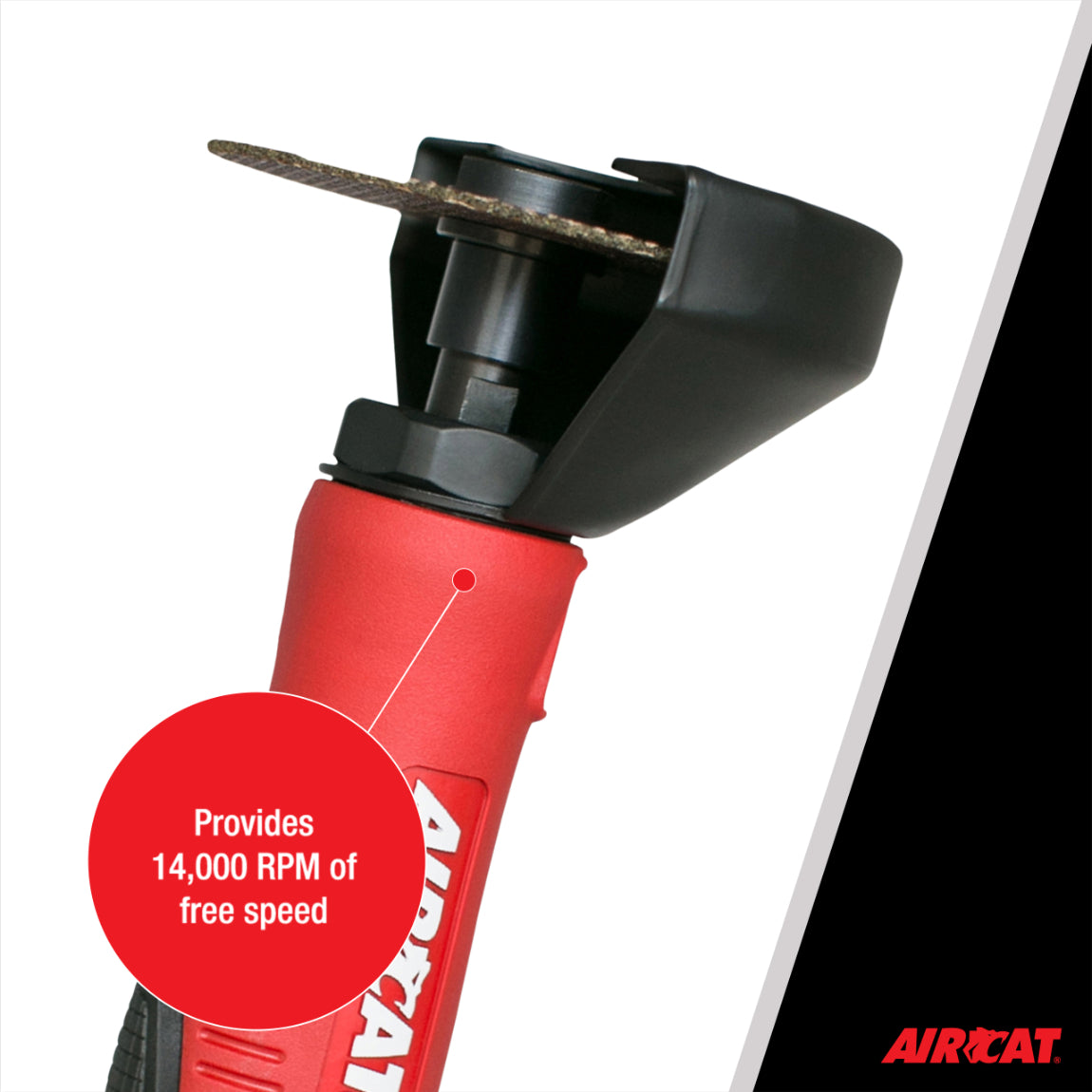 AirCAT 6560 1 HP 4" Cut-Off Tool 14,000 RPM
