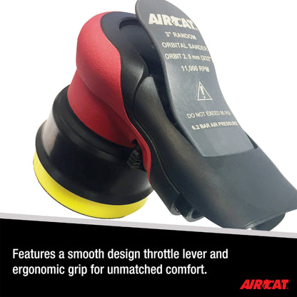 AirCAT 6700-3-336 3"" Palm Sander 3/16"" Orbit