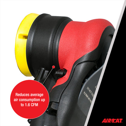 AirCAT 6700-3-336CV 3" Central Vacuum Palm Sander 3/16" Orbit