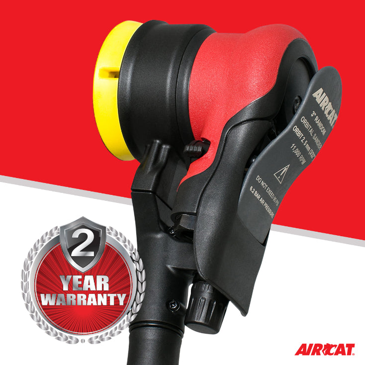 AirCAT 6700-3-336CV 3" Central Vacuum Palm Sander 3/16" Orbit