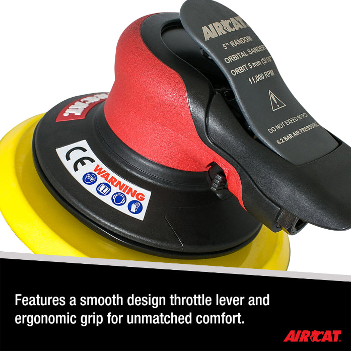 AIRCAT 6700-5-336: Non Vac Orbital Palm Sander 11,000 RPM