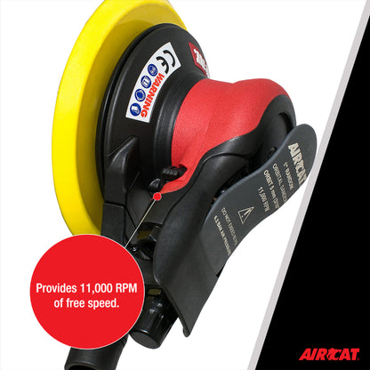 AIRCAT 6700-6-336CV: Central Vacuum Orbital Palm Sander 11,000 RPM