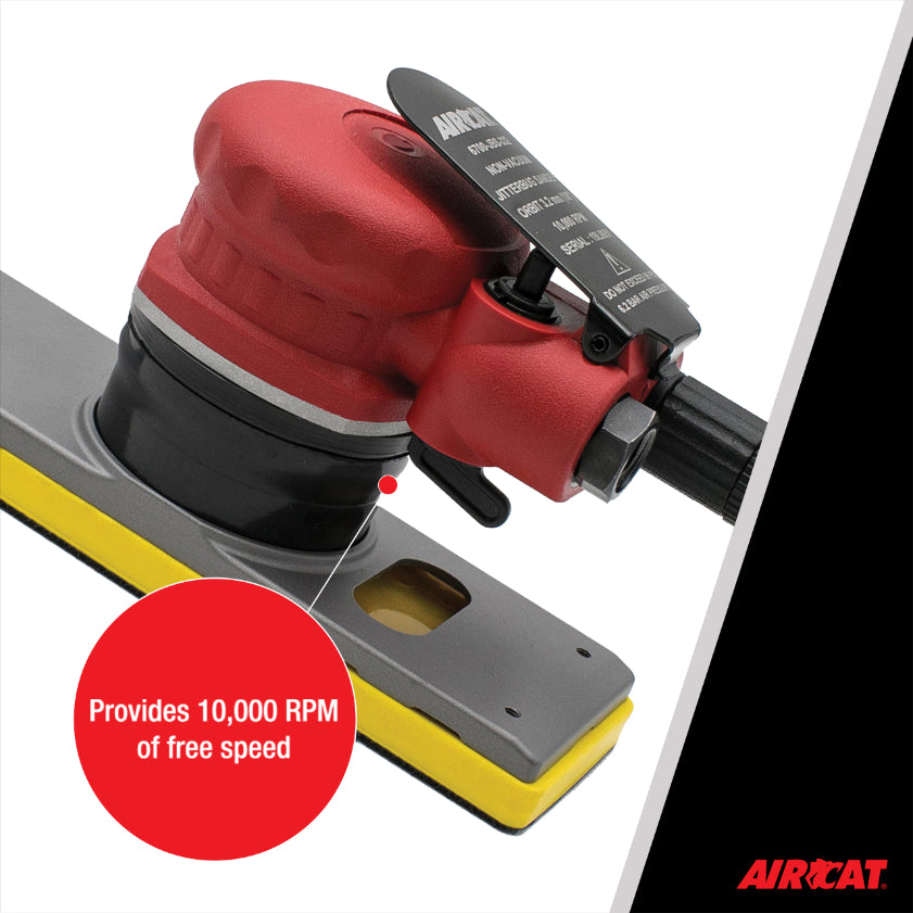 AirCAT 6700-JBS-332 Jitterbug Sander (7.75"" x 2.75"")