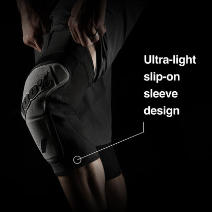 RIDECAMP Knee Guards Black/Grey - M
