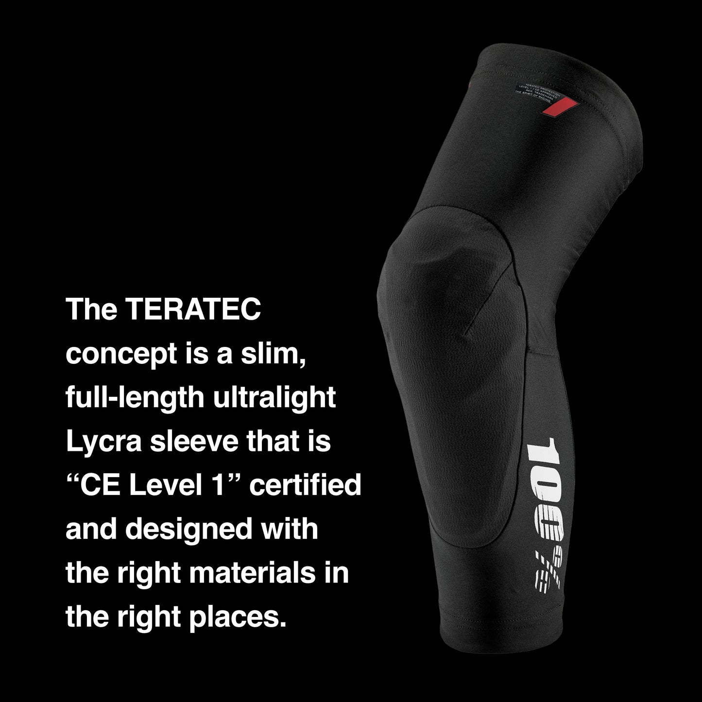 TERATEC Knee Guards Black - L