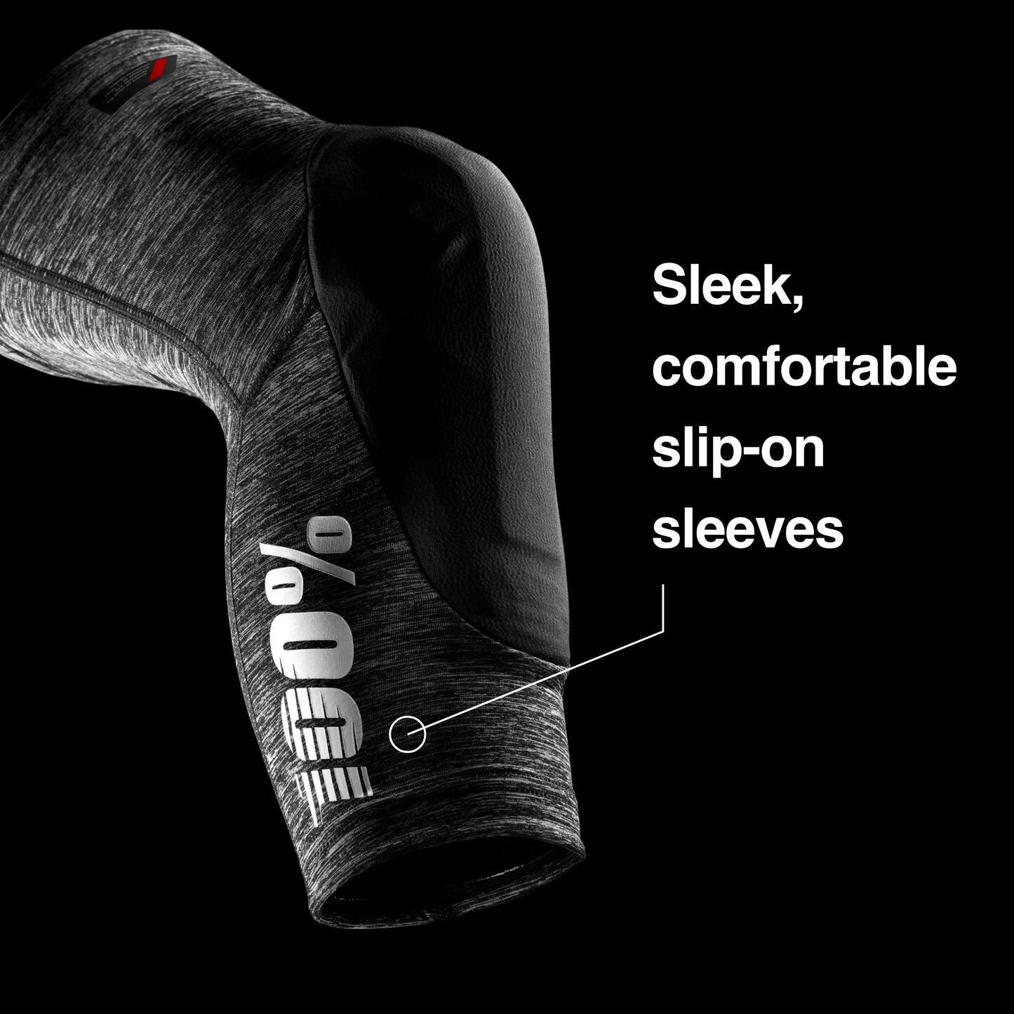 TERATEC Knee Guards Heather Grey/Black - L