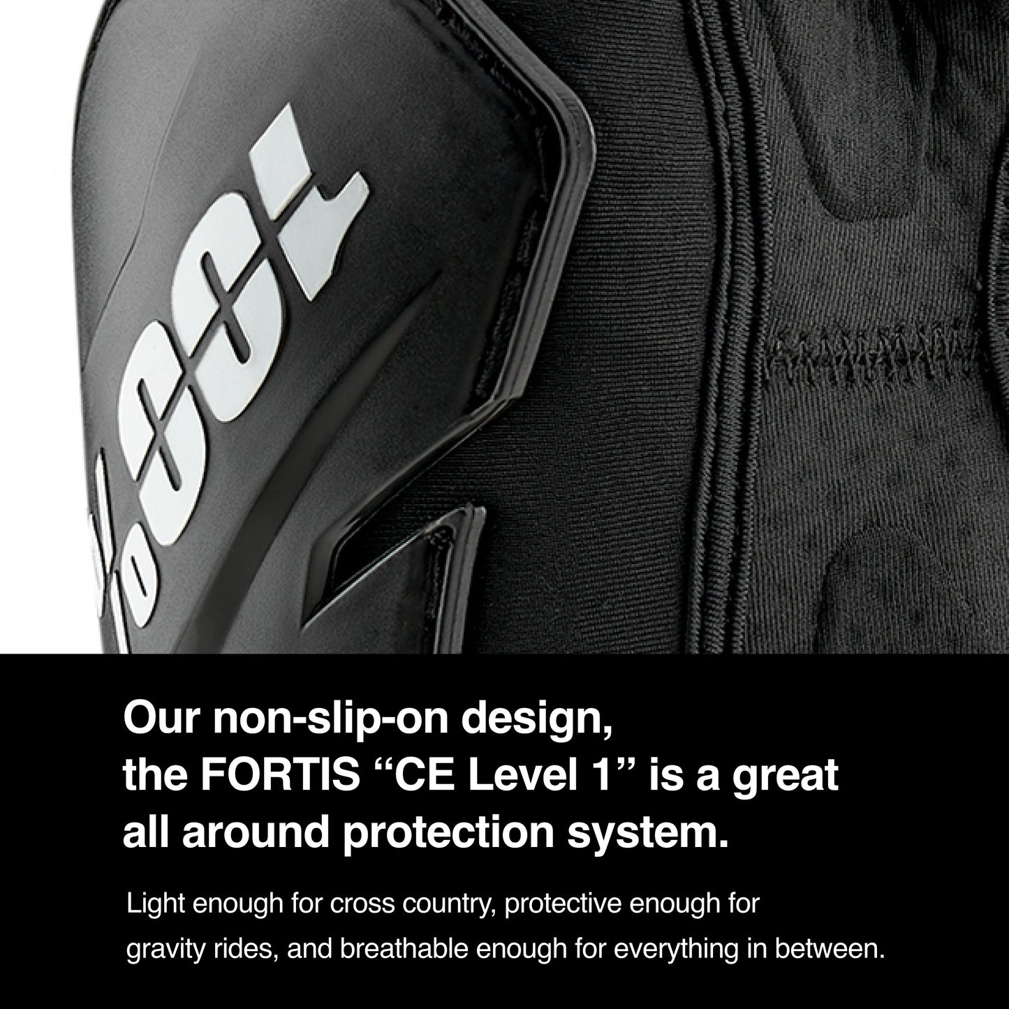 FORTIS Elbow Guards Black - L/XL
