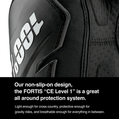 FORTIS Elbow Guards Black - L/XL