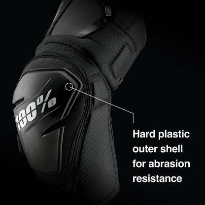FORTIS Knee Guards Black - L/XL
