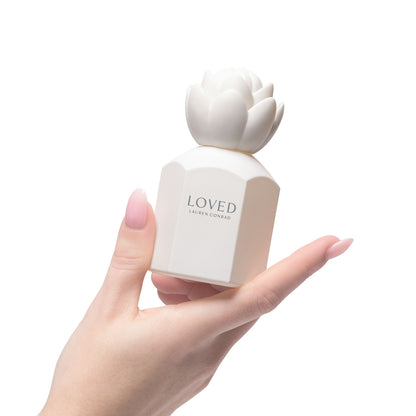 Scent Beauty Loved Eau de Parfum by Lauren Conrad - Fragrance for Women - Feminine, Floral Scent with Notes of Citrus, White Tea, Jasmine, and Peony - 1.7 Fl Oz