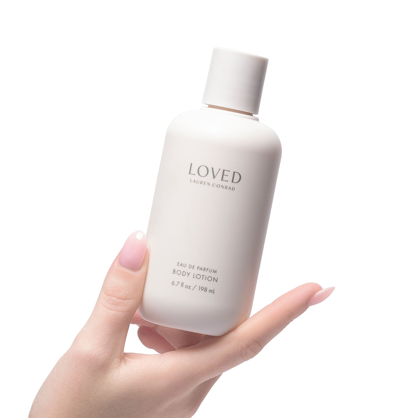 Scent Beauty Loved Body Lotion by Lauren Conrad - Moisturizing Hand and Body Cream for Women - Feminine, Floral Scent with Notes of Citrus, White Tea, Jasmine, and Peony - 6.8 Fl Oz