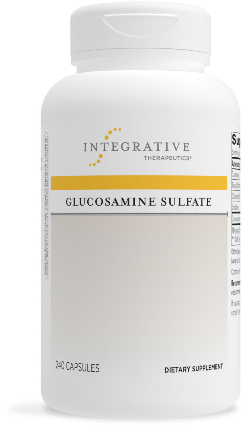Integrative Therapeutics Glucosamine Sulfate - Supplement to Help Promote Healthy Joints* - for Women and Men - Gluten Free - Dairy Free - 240 Capsules