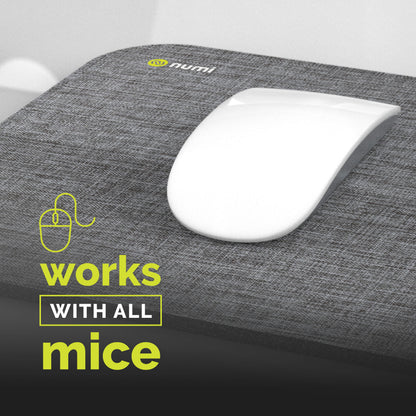 Numi Power Mat ‚Äì 10 W Qi Certified Wireless Charging Mouse Pad