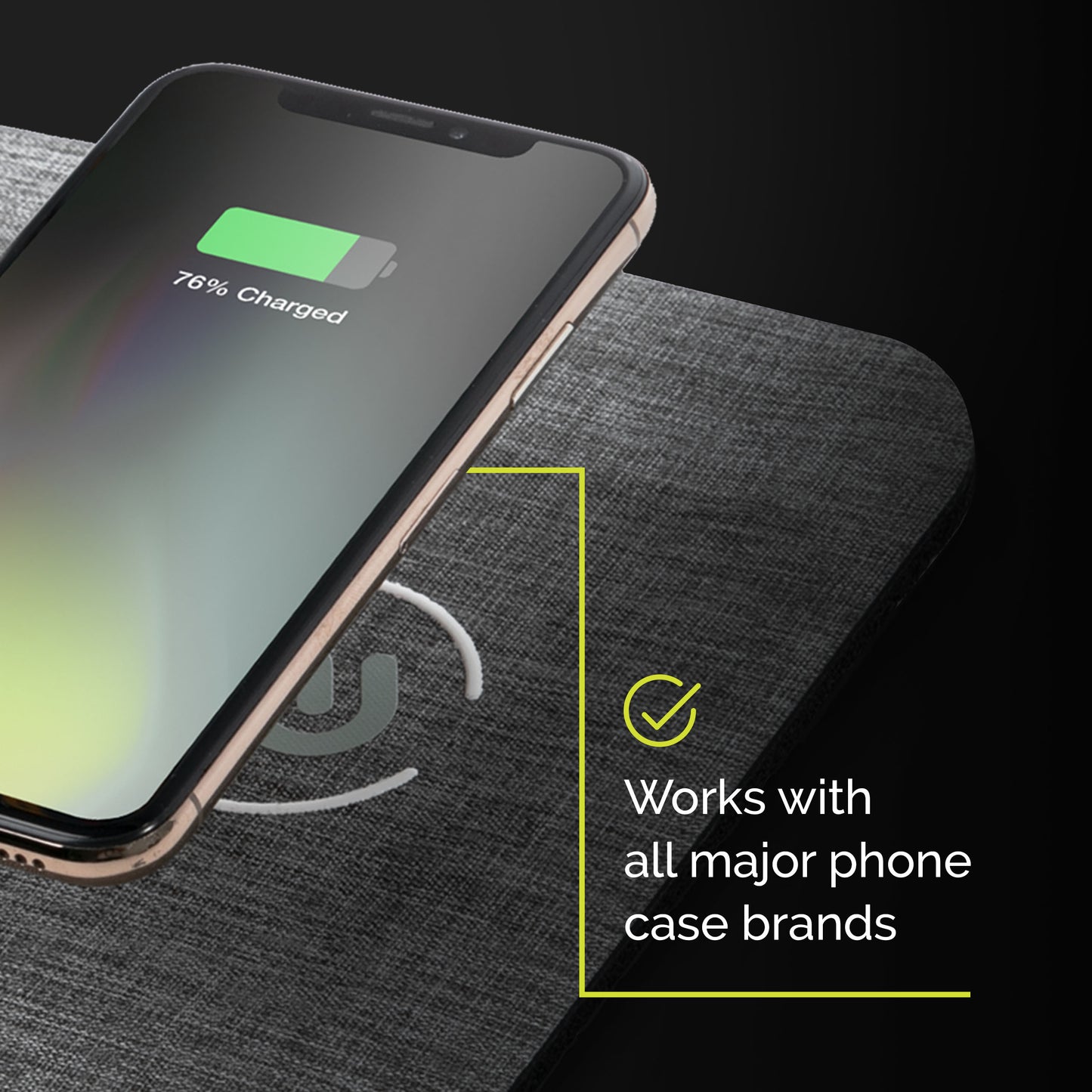 Numi Power Mat ‚Äì 10 W Qi Certified Wireless Charging Mouse Pad