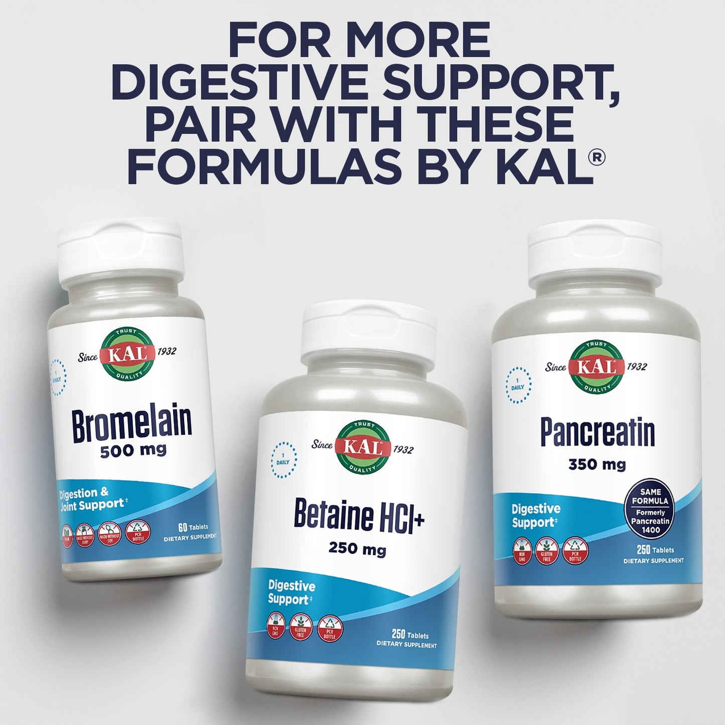 KAL Acidophilus Probiotic, 250 Count (Pack of 1)