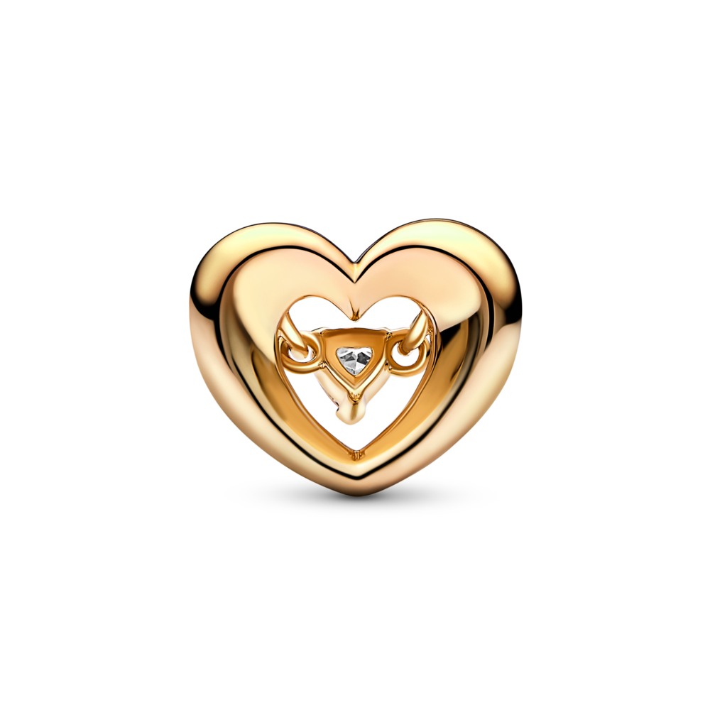Pandora Radiant Heart & Floating Stone Charm,with Gift Box