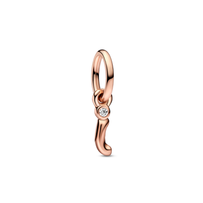 Pandora Letter i Script Alphabet Dangle Charm,with Gift Box