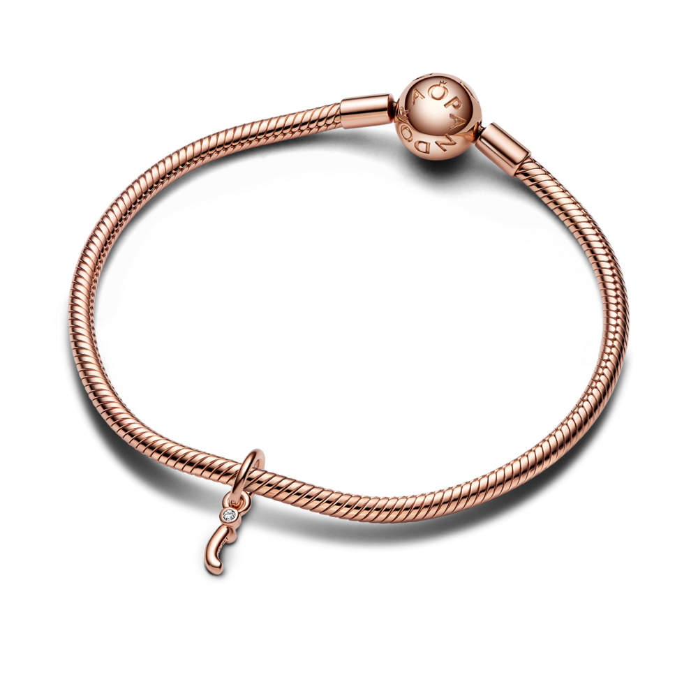 Pandora Letter i Script Alphabet Dangle Charm,with Gift Box