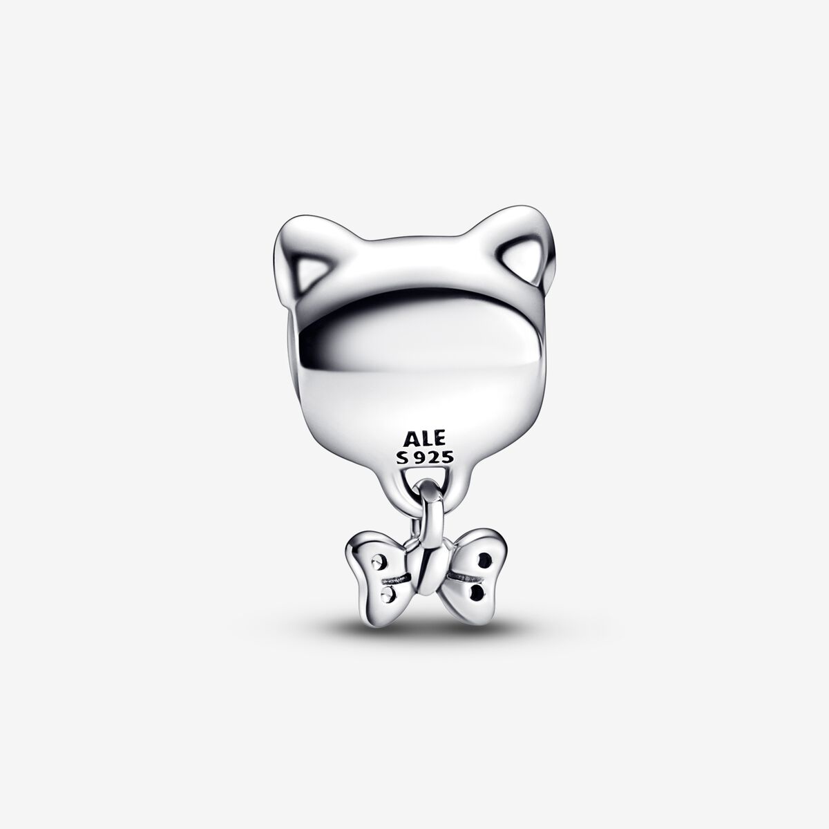 PANDORA Pet Cat & Bow Charm, With Gift Box