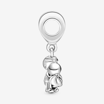 PANDORA Jewelry Married Couple Dangle Charm - Bracelet or Necklace Charm for Women - Sterling Silver with Cubic Zirconia, With Gift Box