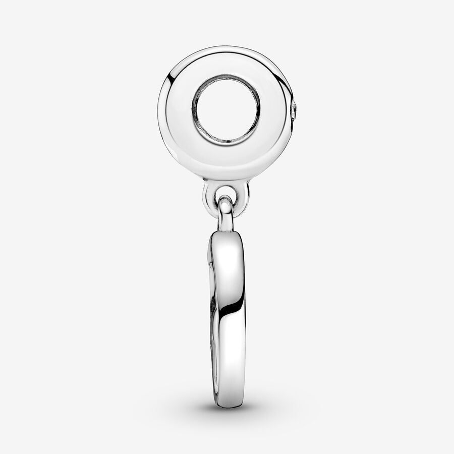 PANDORA Jewelry Spinning Forever & Always Soulmate Dangle Charm - Necklace or Bracelet Charm for Women - Sterling Silver with Cubic Zirconia, With Gift Box