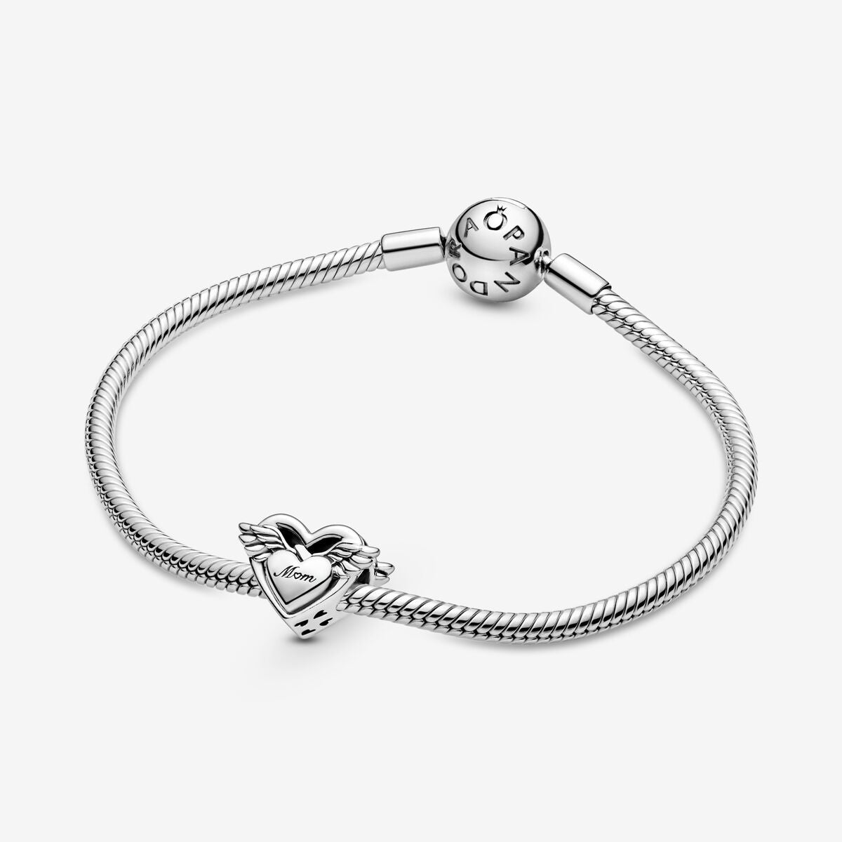 PANDORA Angel Wings & Mom Charm, With Gift Box