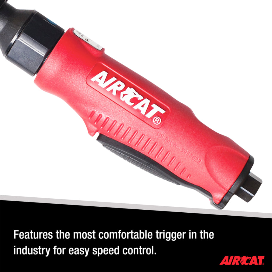 AIRCAT 800: 1/4-Inch Composite Ratchet 320 RPM, 35 ft-lbs Maximum Torque