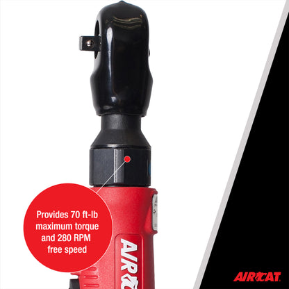 AIRCAT 802 3/8-Inch Composite Ratchet Wrench 70 ft-lbs