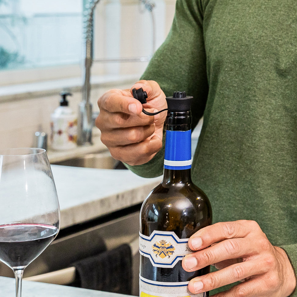 Coravin Pivot Stoppers - 6 Pack Wine Bottle Plugs, Use with Pivot Wine Tool to Save Wine with Open and Close Cap