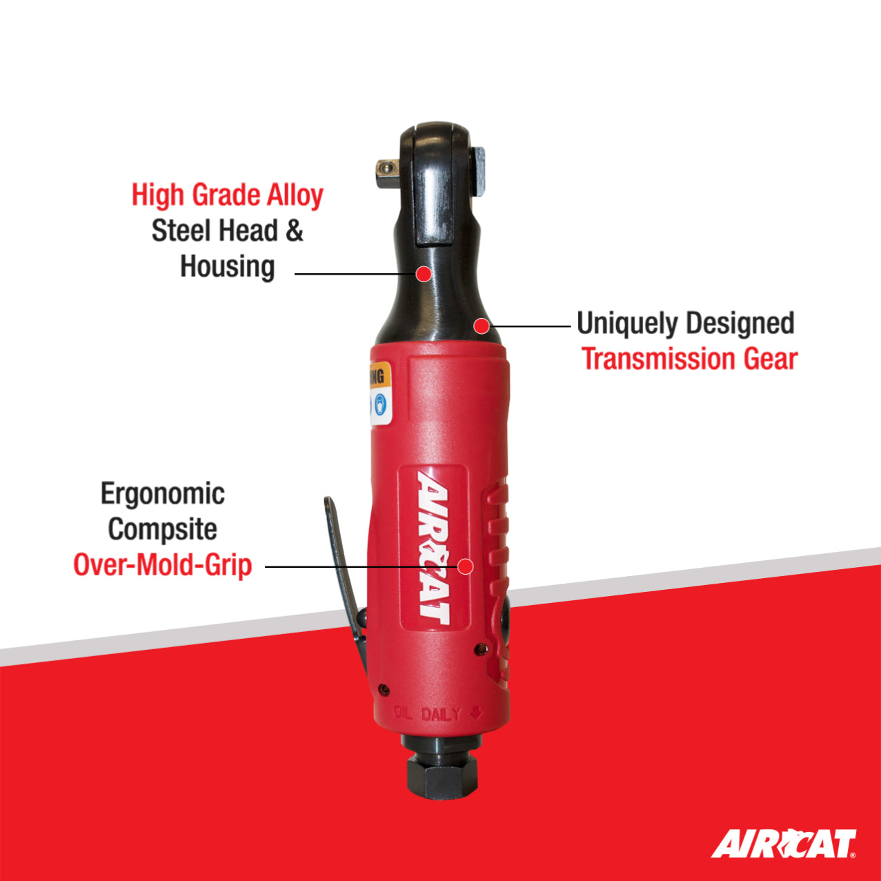 Aircat 804-1/4"" Ratchet