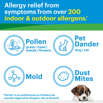CLARITIN 24 Hour Allergy RediTabs 30 Tablets (Pack of 2)
