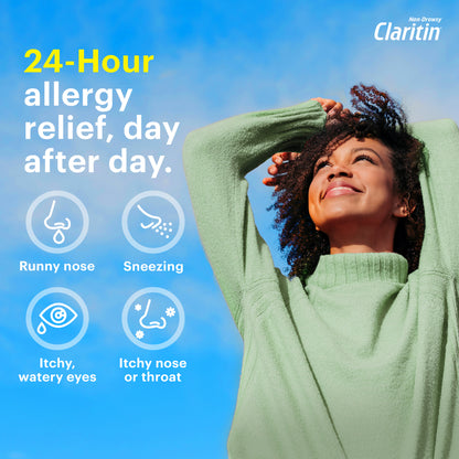 CLARITIN 24 Hour Allergy RediTabs 30 Tablets (Pack of 2)