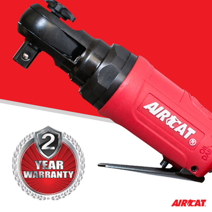 AIRCAT 807: 3/8-Inch Mini Palm Ratchet 300 RPM, 35 ft-lbs Maximum Torque