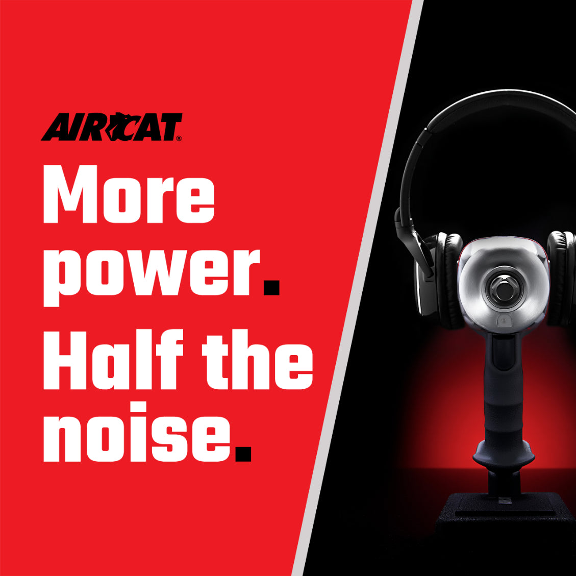AIRCAT 808-22: 22.5 Inch Long Reach Ratchet 160 RPM, 65 ft-lbs Maximum Torque