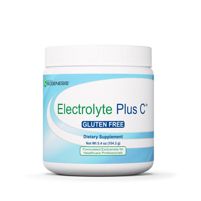 Nutra BioGenesis - Electrolyte Plus C - Delicious Electrolyte Powder with Trace Minerals, Vitamins & Herbal Antioxidants - Gluten Free - 154.2 g