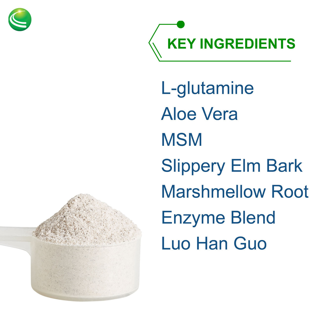 Nutra BioGenesis - Intestinal Repair Complex - Slippery Elm, DGL, Marshmallow and L-Glutamine for Intestinal Support - Gluten Free, Vegan, Non-GMO - 160 g