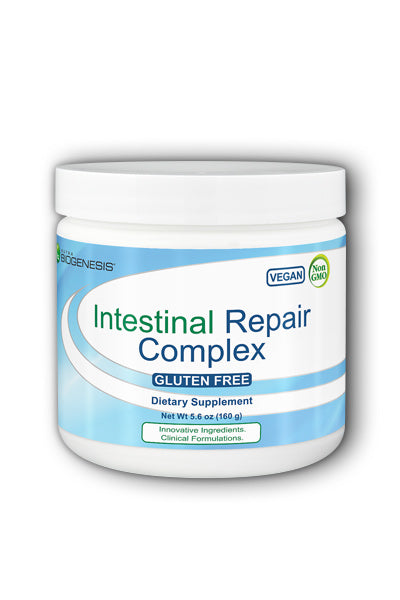 Nutra BioGenesis - Intestinal Repair Complex - Slippery Elm, DGL, Marshmallow and L-Glutamine for Intestinal Support - Gluten Free, Vegan, Non-GMO - 160 g
