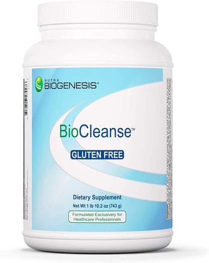 Nutra BioGenesis - BioCleanse - Milk Thistle, Calcium-D-Glucarate and Plant Protein Blend for Liver Cleansing and Detoxification - Gluten Free, Powder - 1 lb 10.2 oz