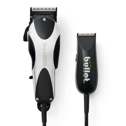 Wahl Professional - Sterling 4 Clipper and Bullet Trimmer Combo - Professional-Quality Electric Hair Tools - Silver
