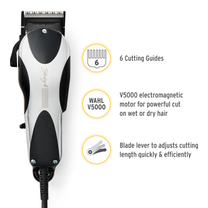 Wahl Professional - Sterling 4 Clipper and Bullet Trimmer Combo - Professional-Quality Electric Hair Tools - Silver