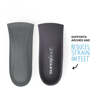 Superfeet EASYFIT Comfort High Heel Insoles for Women, Black, 4.5-6 US
