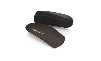 Superfeet EASYFIT Comfort Orthotic Inserts, For Dress Shoes, Java, 9.5-11, Men