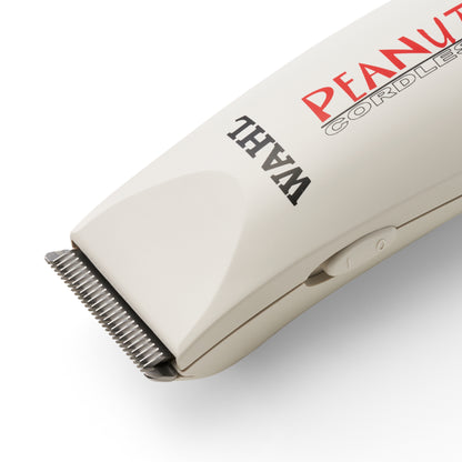 Wahl Professional - Peanut Cordless - Professional Beard Trimmer and Hair Clipper Kit - Adjustable Hair Cutting Tool with 4 Guide Combs - White