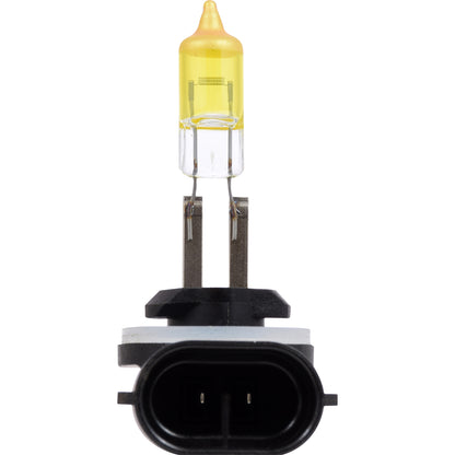 SYLVANIA - 881 Fog Vision - High Performance Yellow Halogen Fog Lights, Sleek Style & Improved Safety, Street Legal, For Fog Use Only (Contains 2 Bulbs)