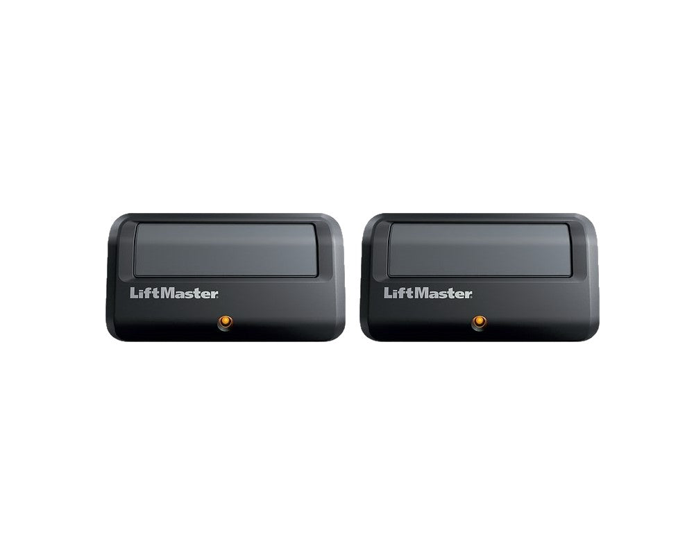 LiftMaster 891LM 1 Button Garage Door Opener Remote Control, Black (310/315/390 MHz, 2-Pack)