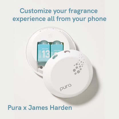 Pura and James Harden - Fragrance for Smart Home Air Diffusers - Room Freshener - Aromatherapy Scents for Bedrooms & Living Rooms - Odor Eliminator - 2 Pack - 13-Relaxation