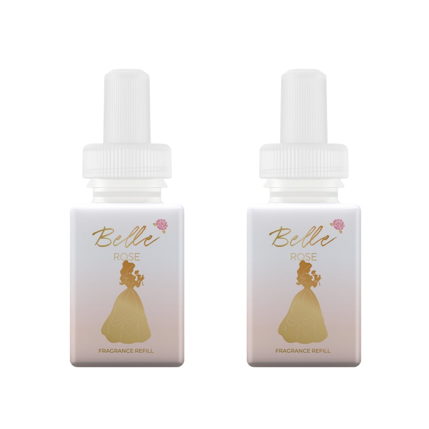 Pura and Disney - Home Fragrance Scent for Air Diffusers - Room Freshener - Aromatherapy Scents for Bedrooms & Living Rooms - Scents for Smart Home Diffusers - 2 Pack - Belle Rose