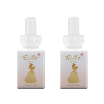 Pura and Disney - Home Fragrance Scent for Air Diffusers - Room Freshener - Aromatherapy Scents for Bedrooms & Living Rooms - Scents for Smart Home Diffusers - 2 Pack - Belle Rose