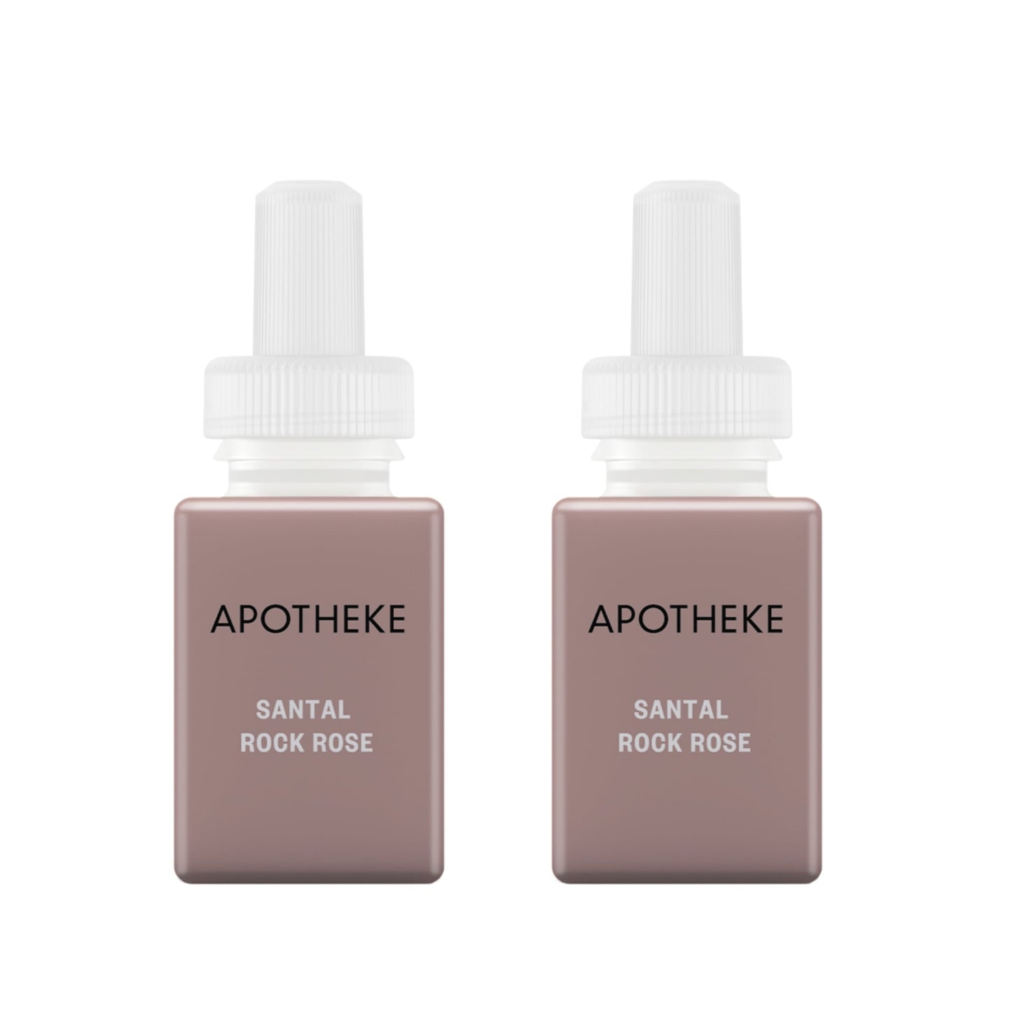 Pura and Apotheke - Fragrance for Smart Home Air Diffusers - Room Freshener - Aromatherapy Scents for Bedrooms & Living Rooms - Odor Eliminator - 2 Pack - Santal Rock Rose